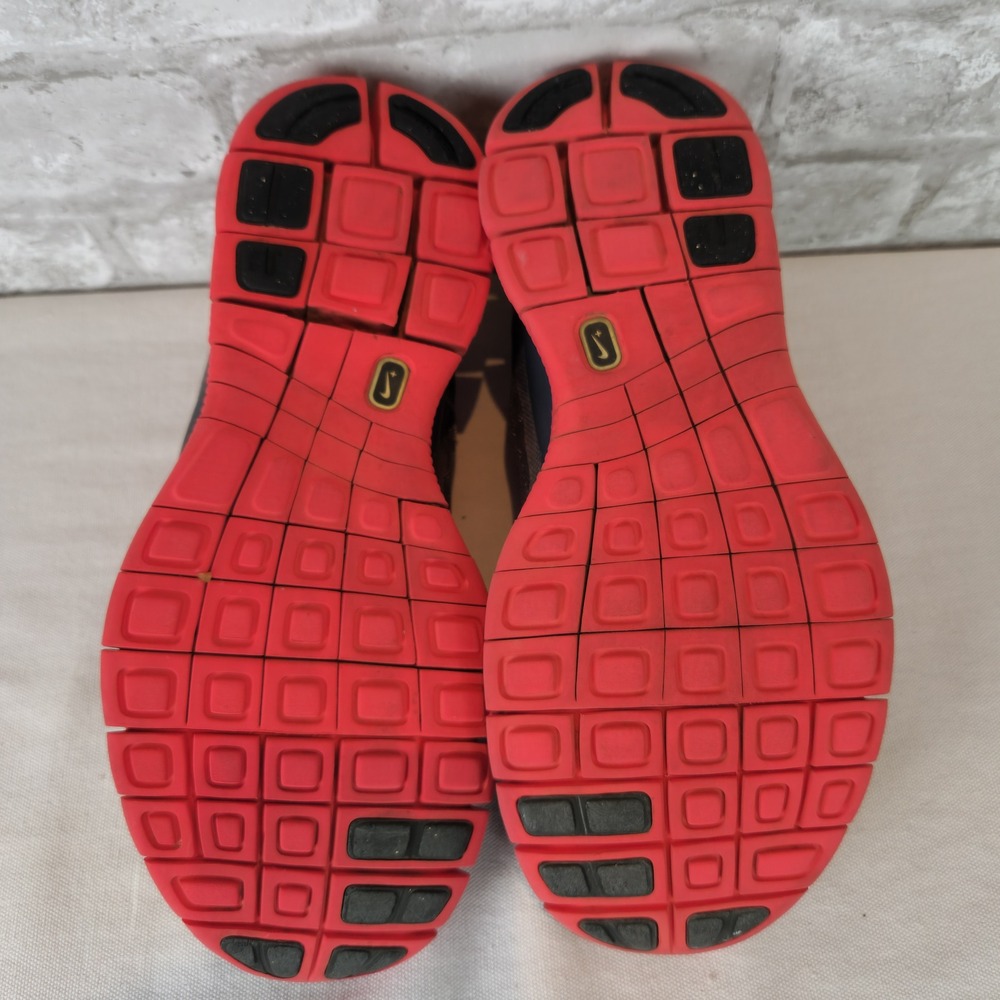 Nike Women's Free Run+3 Grey Crimson 510643-060 Running Sneakers Size 9 - Picture 5 of 7